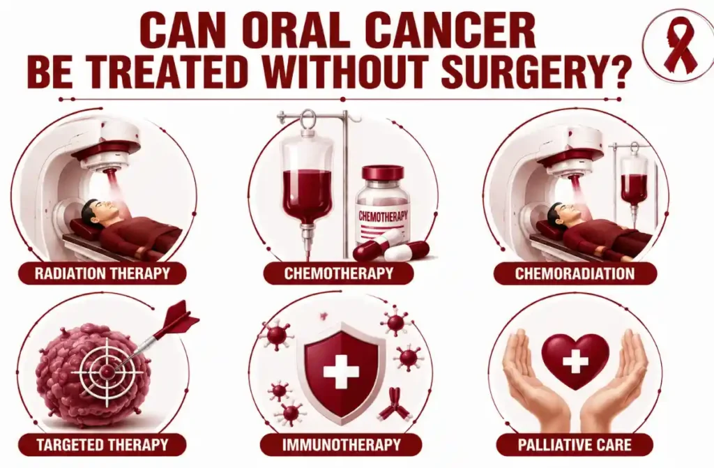 Can Oral Cancer Be Treated Without Surgery !